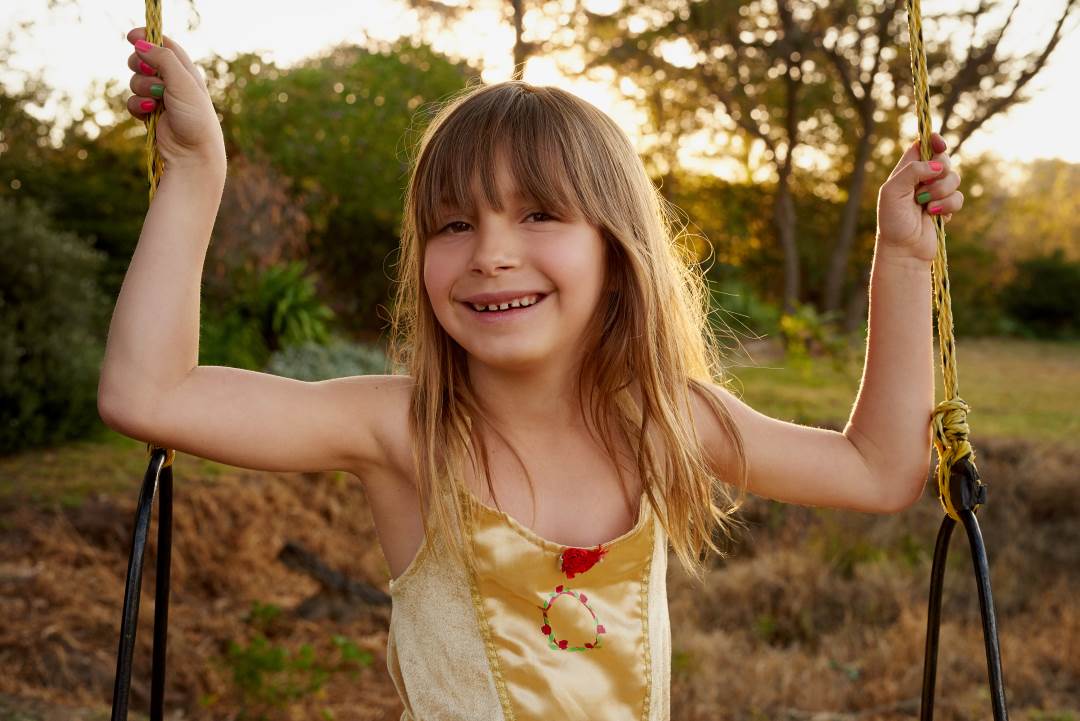 hypnotherapy for anger issues in children, a girl smiling
